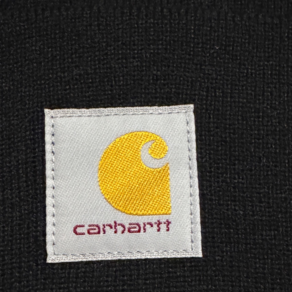 Carhartt Black Knit Cuffed Beanie - Picture 4 of 7